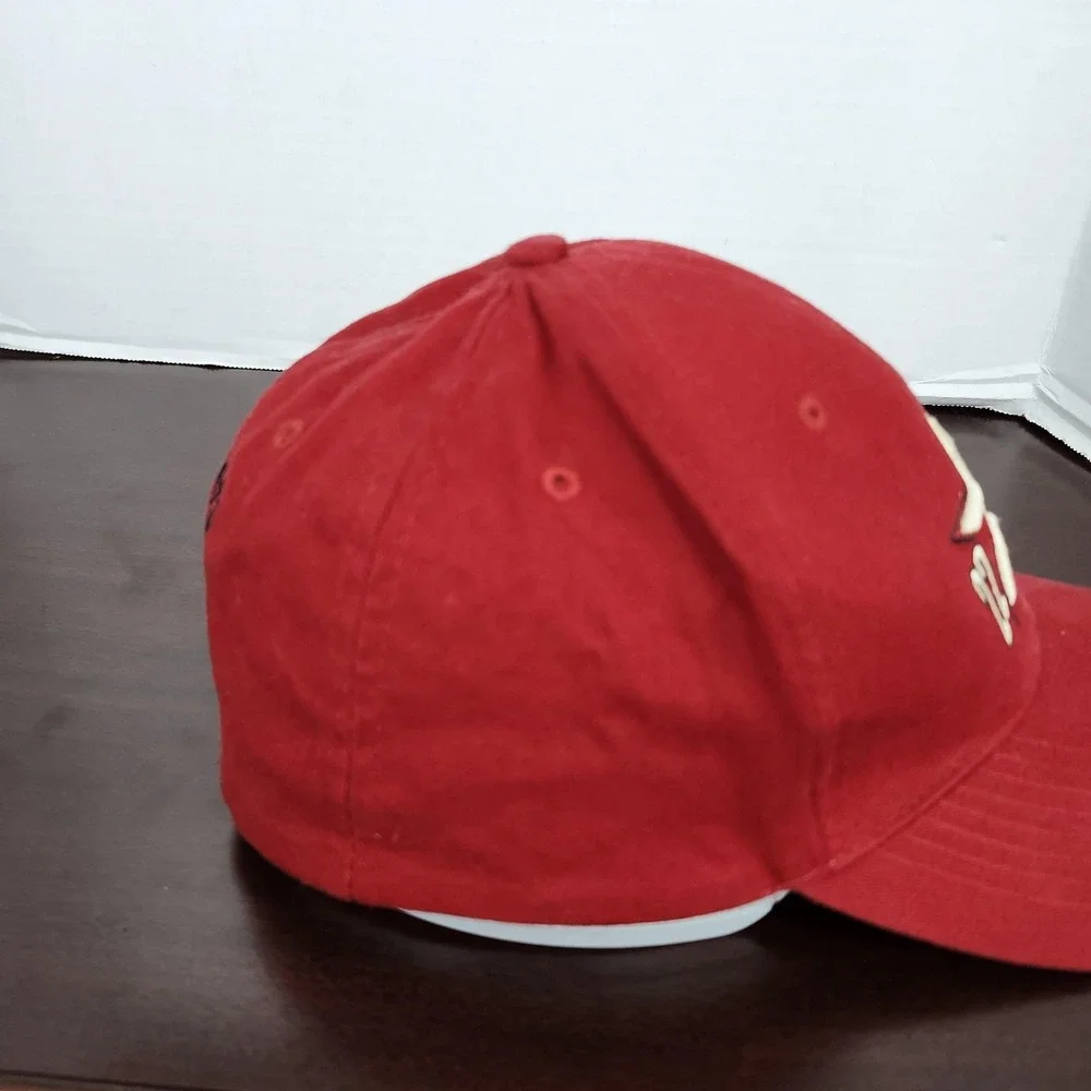 Bwm Global Hat Cap Strap Back Mens One Size Red Star 22 CY7 Fingers Embroidered